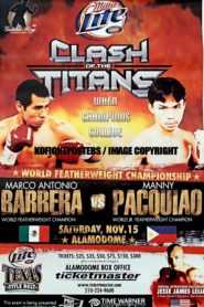 Manny Pacquiao vs Marco Antonio Barrera (First Fight): World Featherweight Championship